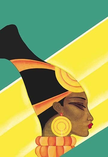 From Darkest Africa - Gallery Wrapped Canvas Art 28" x 42"