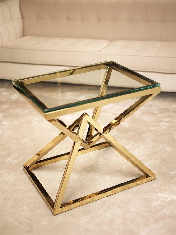 Gold Side Table | Eichholtz Connor