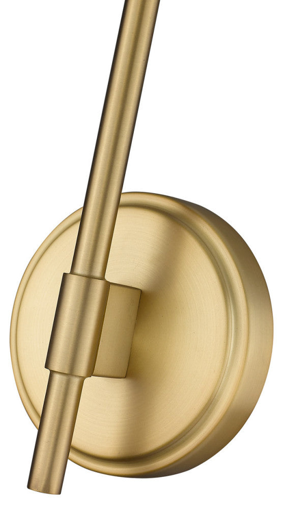 Zlite 816-1S-OBR 1-Light Wall Sconce, White