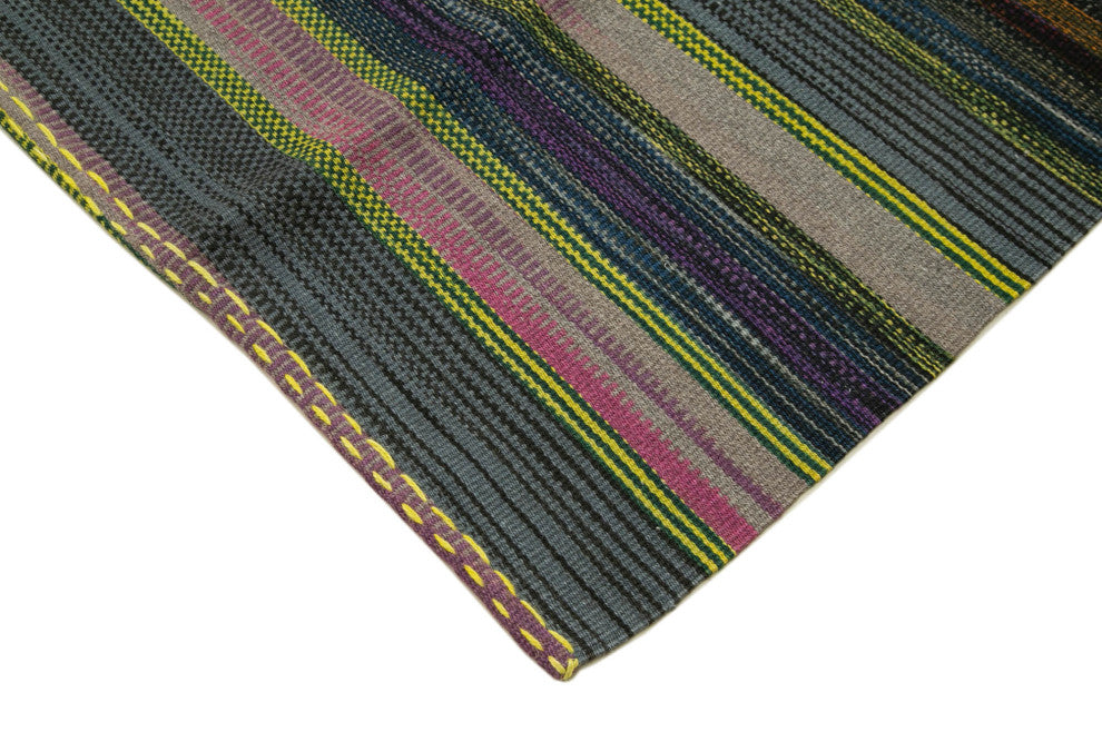 Rug N Carpet - Handmade Turkish 11' 11'' x 15' 7'' Modern Design Wool Kilim Rug
