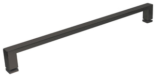 Transolid Madeline 60"x60" Frameless Shower Door with Fixed Panel in Matte Black