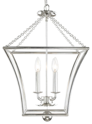 Crystorama Lighting Group 516 Broche 4 Light 16"W Taper Candle - Antique Gold