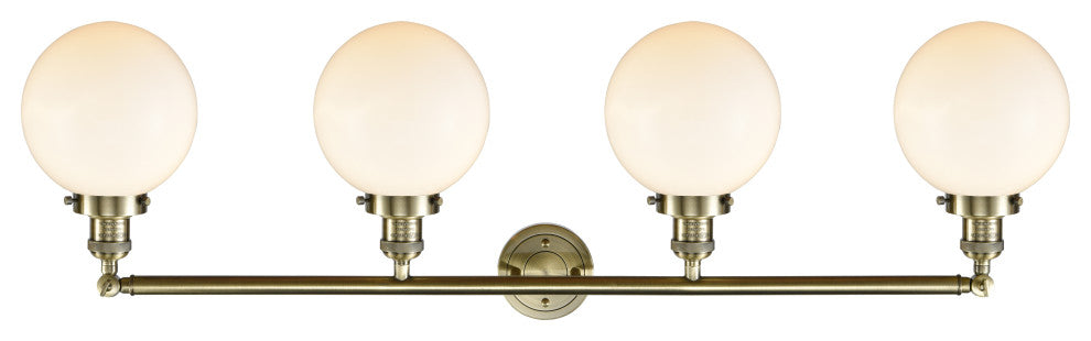 Innovations Lighting 215-Ab-S-G201-8 4 Light 44" Adjustable Bathroom Fixture