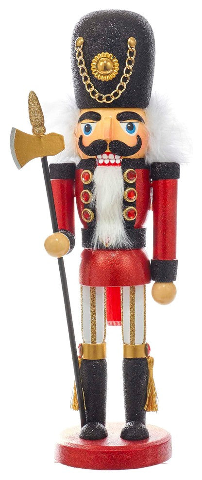 Kurt Adler 15" Hollywood Red and Black Soldier Nutcracker