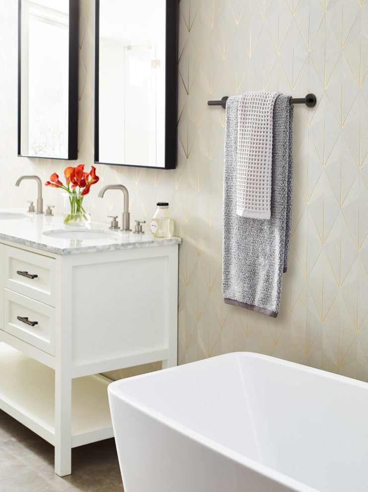 Amerock Arrondi Towel Bar, 18", Oil Rubbed Bronze