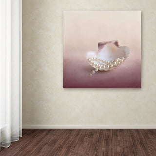 Jai Johnson 'Pearls On A Shell' Canvas Art, 18 x 18