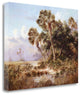 Palm Tree Everglades 1 Giclee Wrap Canvas Wall Art