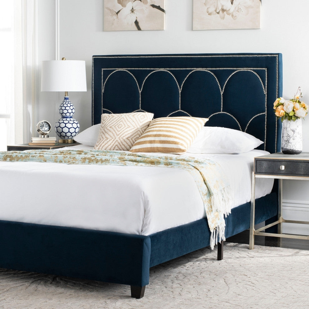 Safavieh Solania Bed, Navy