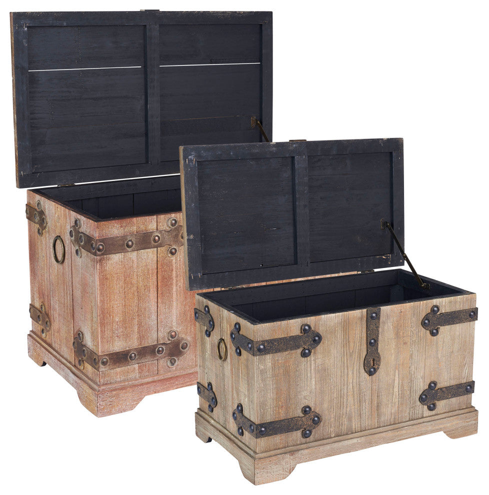 2 Piece Decorative Trunks