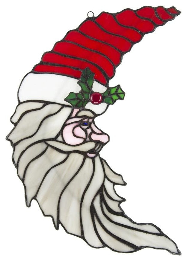 Old Saint Nick Stained Glass Window