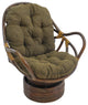 48"x24" Jacquard Chenille Swivel Rocker Cushion, Kaleidoscope