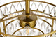 Murphy 14" Flush Mount, Brass