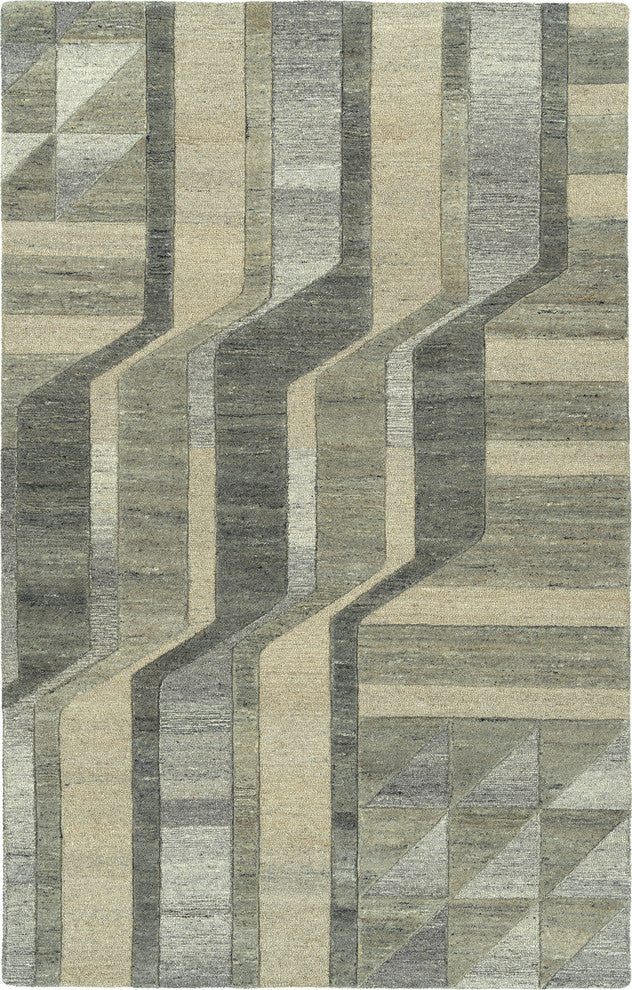 Kaleen Alzada Rug, Brown 9''x12''