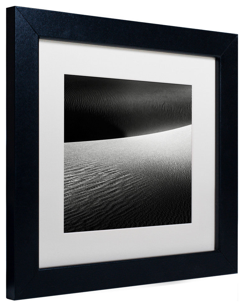'Perpendicular' Matted Framed Canvas Art by Dave MacVicar