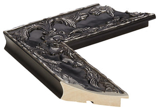 Maricopa Framed Wall Mirror, Black, 20"x36"