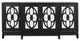 Safavieh Couture Madeleine Mirrored Sideboard, Black