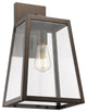 CHLOE Lighting XANDRA Industrial 1 Light Rubbed Bronze Outdoor Wall Sconce 16"