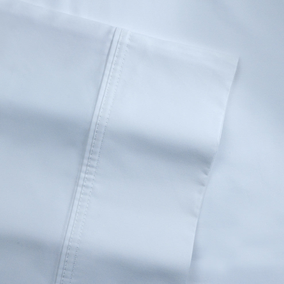 Pointehaven 500TC Pillow Case Set, White, Standard