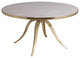 Crystal Stone Round Cocktail Table
