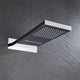 Ardea 22" Chrome Digital Rainfall Shower System, Square Handheld Shower, Non LED