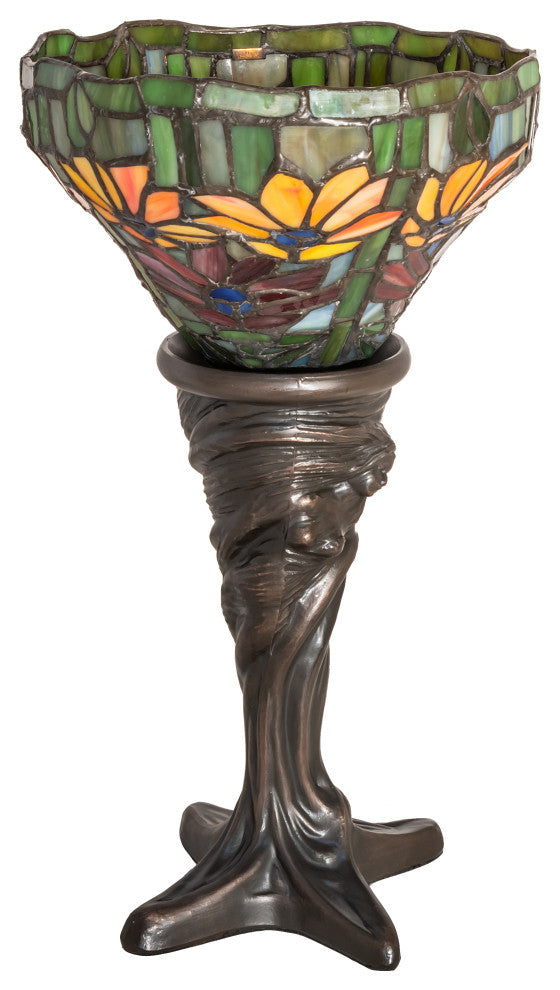 15 High Tiffany Poinsettia Mini Lamp