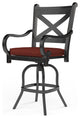 Monterey Aluminum Frame Weather Resistant Outdoor Barstool