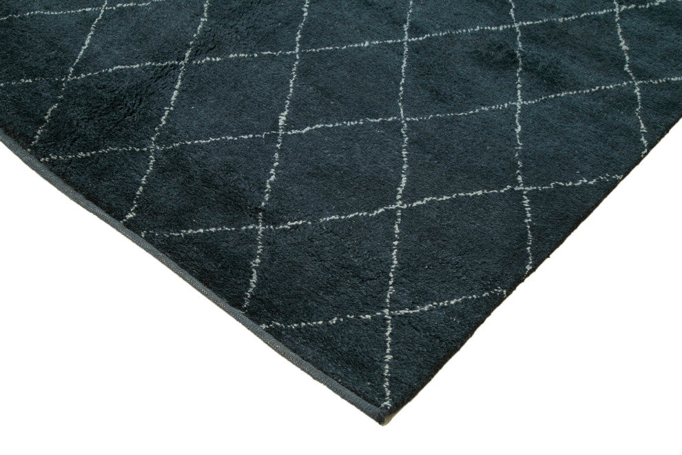 Rug N Carpet - Handmade Unique 9' 10'' x 13' 10'' Moroccan Area Rug