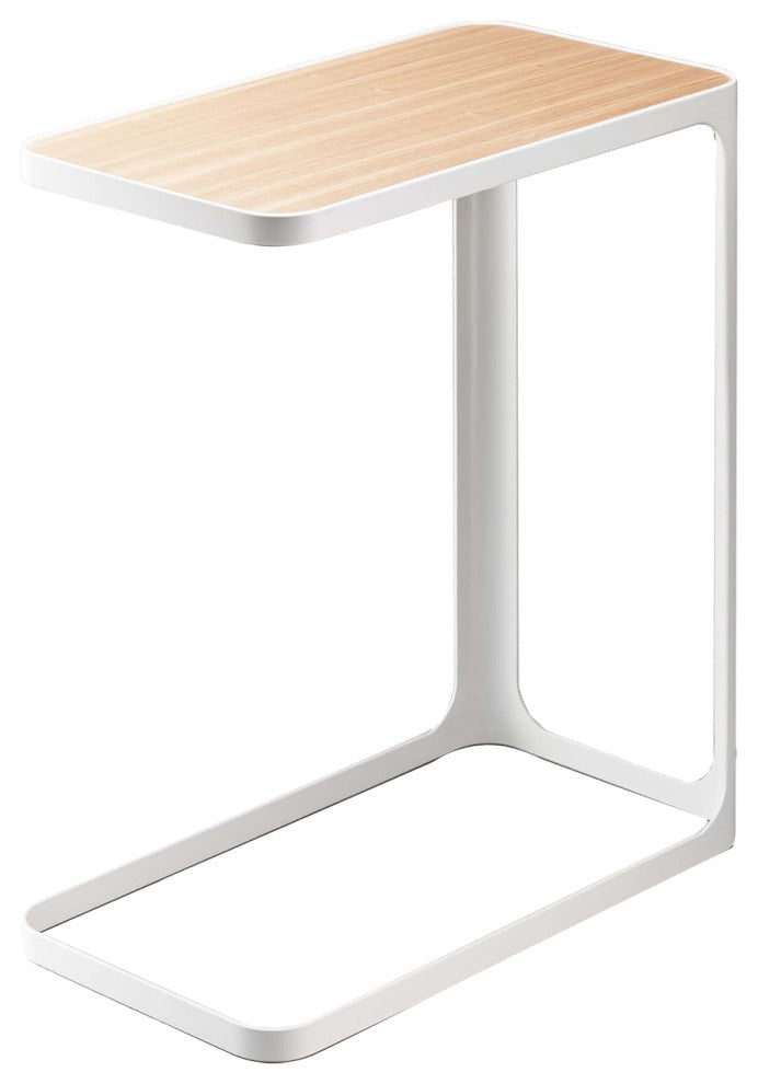 Frame Accent Table, White