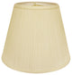 18" Ivory Empire Deep Slanted Broadcloth Lampshade