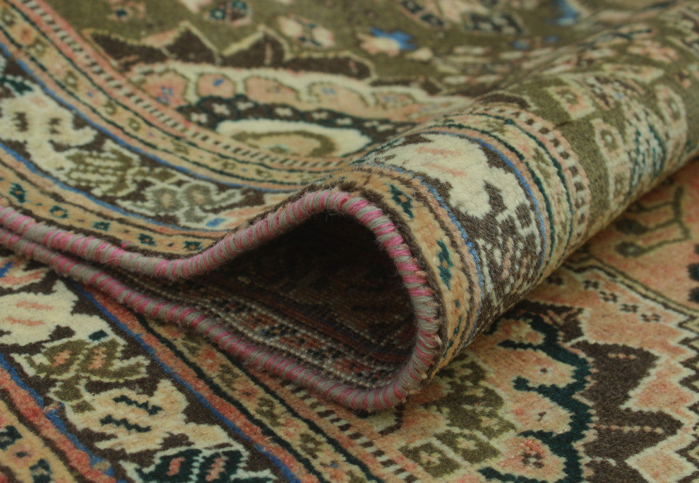 Fine Vintage Distressed Bonnie Rust Rug