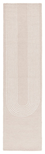 Safavieh Couture Ebony Collection EBN125 Rug, Beige/Ivory, 2'3"x9'