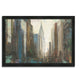 "Urban Movement I Ny" By Myles Sullivan, Framed Painting Print, Ready To Hang