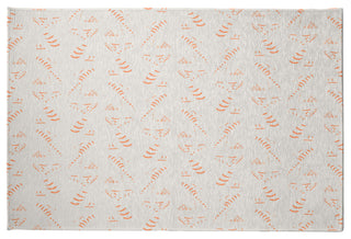 Muted Bongo Rug, Orange, 2'x3'