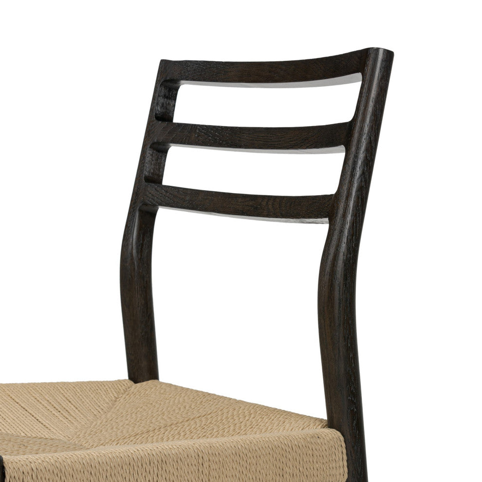 Glenmore Woven Dining Chair Light Carbon, Natural Papercord