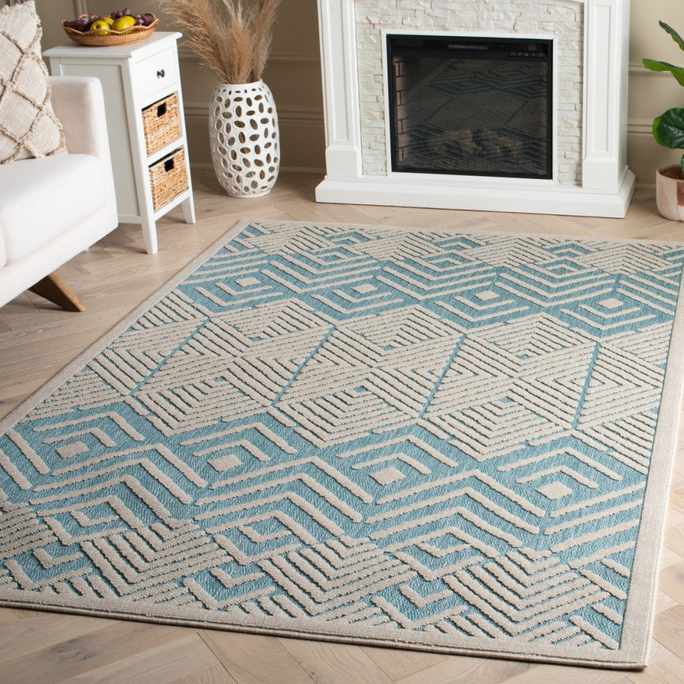 Safavieh Indoor-Outdoor Milos Collection, MLO104 Rug
