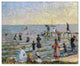 "Bathing at Bellport, Long Island, 1912" Print by William Glackens, 42"x34"