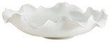Uttermost Wave Crest White Outdoor Bowl