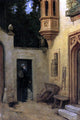 Moritz Von Schwind Farewell at Dawn, 18"x27" Gallery Wrapped Canvas Print