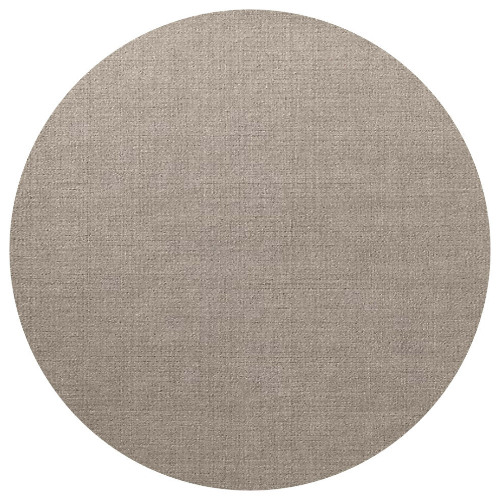 Ahgly Company Indoor Round Mid-Century Modern Area Rugs, 5' Round