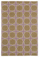 Rug N Carpet - Handmade Wool 6' 0'' x 8' 11'' Geometric Dhurrie Kilim Rug