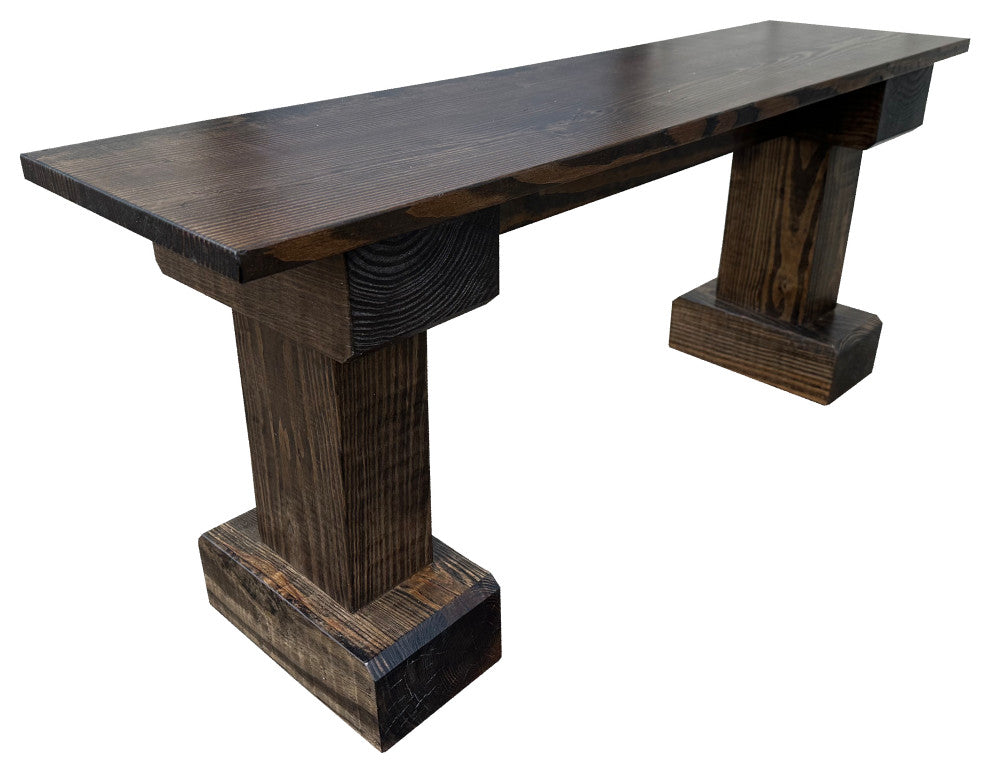 Dark Walnut Wyoming Bench, 30 Inches