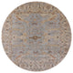 Ahgly Company Indoor Round Mid-Century Modern Area Rugs, 7' Round