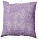 Pyramid Stripe Indoor/Outdoor Throw Pillow, Purple, 20x20"