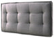 Sadi Tufted Headboard With Z-Bar EZ Mount Hardware, Faded Grey, Full