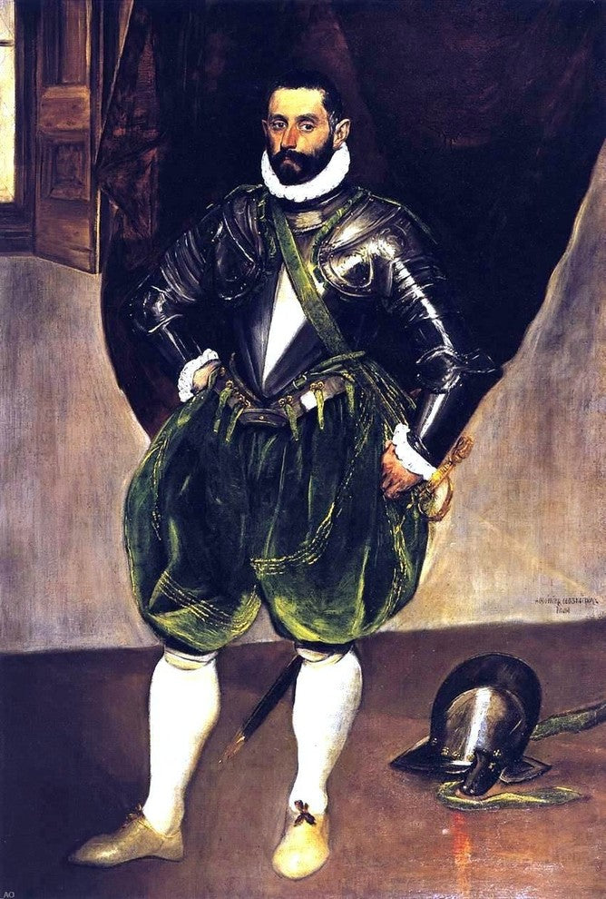 El Greco Vincenzo Anastagi, 18"x27" Wall Decal Print