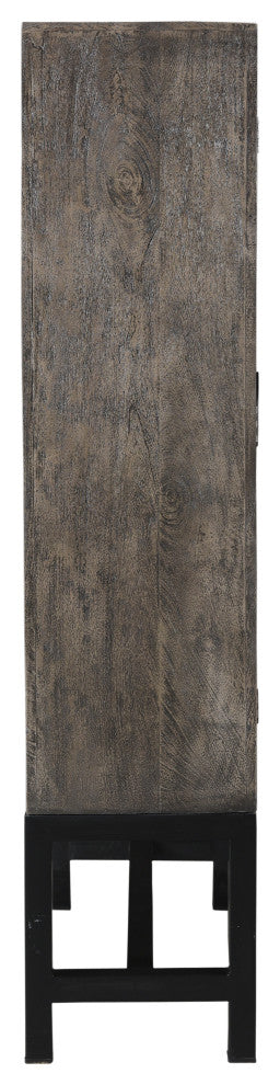 Kingsley Carved 2-Door Cabinet