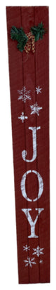 6"x48" Wooden Sign " JOY "