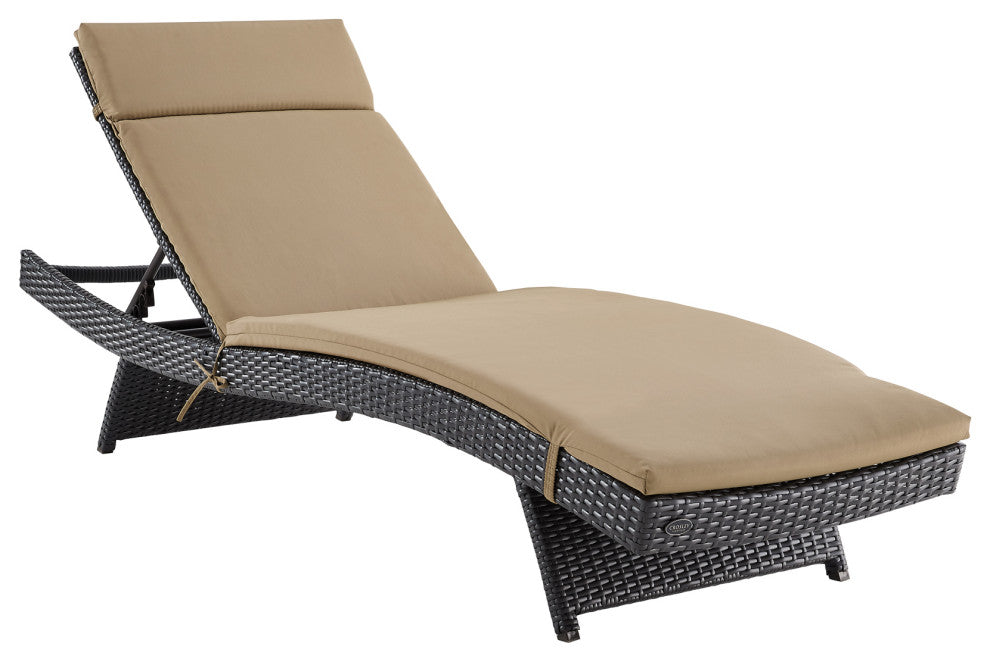 Biscayne Chaise Lounge, Mocha