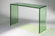 ColorBurst Acrylic Console Table, Green, 16"d X 48"l X 32"h