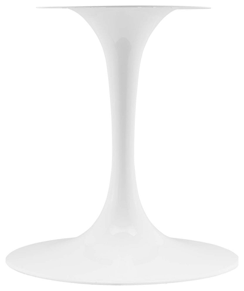 78" Dining Table, Oval, White Walnut, Metal, Modern, Bistro Hospitality